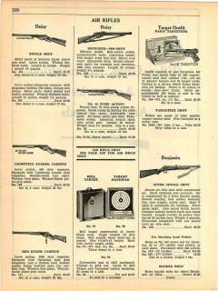 1942 Daisy BB Air Rifles Red Ryder Carbine Defender ad  