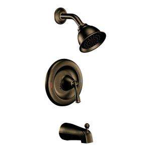 MOEN Banbury 1 Handle Single Spray Tub and Shower Faucet in 