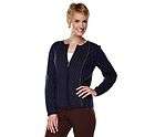 Liz Claiborne New York One Size Houndstooth Reversible Ruana Sweater 