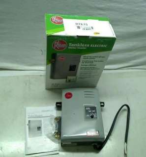 Rheem RTE 13 Electric Tankless Water Heater, 4 GPM  