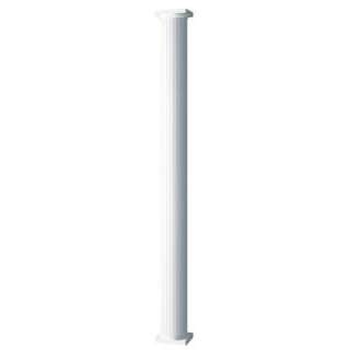 AFCO 8 ft. x 8 in. Aluminum Round Column with Cap and Base 008AC608 at 