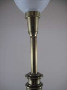   Century Eames Era Modern Lamp Bakelite Knob Torch Brass Ceramic  
