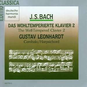 Wohltemperiertes Klavier 2 Gustav Leonhardt, Johann Sebastian Bach 