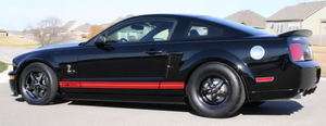 2011 2012 Mustang GT, Roush, Saleen Race Star Dark Star Drag Rim 17x4 