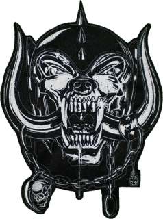 Motorhead Big 12 Logo Embroidered Patch for Back Lemmy Kilmister 