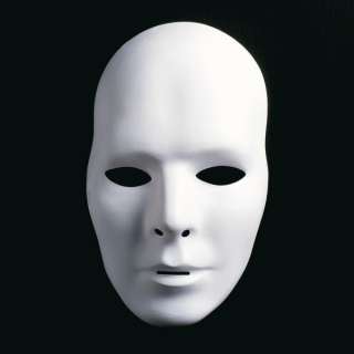 Maske Weißmaske Neutralmaske untersch.ModelleFrau Mann  