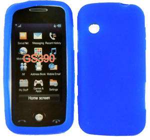 DBlue Silicone Skin Cover Case For LG Prime GS390  