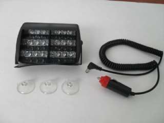 18 LED Emergency Vehicle Strobe Lights for Deck Dash Grille 3 Modes 