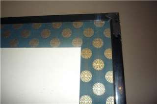 Japanese Vintage Folding Screens Byobu 4 Panels  