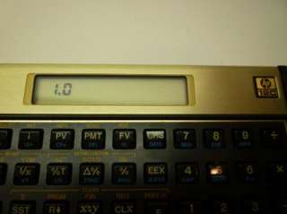 HP 12C Original Financial Calculator 88698000120  