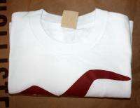 NEW HOLLISTER HCO MUSCLE SLIM FIT T SHIRT WHITE RED BIRD MENS Sz L 
