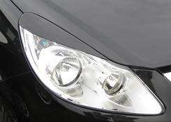 Vauxhall corsa D eyebrows eyelids spoilers ABS VXR  