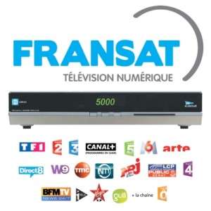 Fransat Official French Digital TV Receiver and Card  