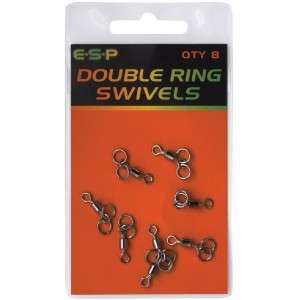 ESP Double Ring Swivels Drop of inline lead Hinge Rig  