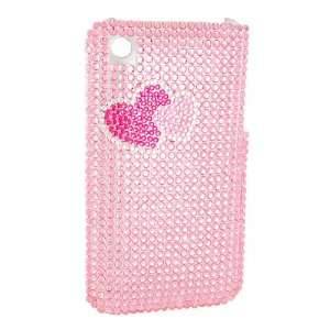  Bling Hearts Pinks iPhone 3G Case: Electronics