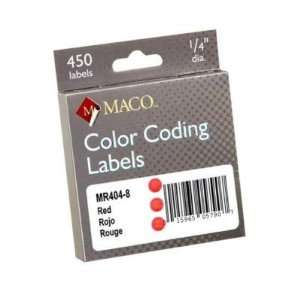  chartpak, inc Maco Color Coding Label MACMR4048: Office 