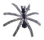 butler wilson new small black spider pin brooch brosche broche achat 