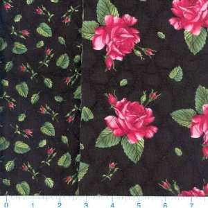  45 Wide Double sided Pre Quilted Fabric Chelsea Rose By 
