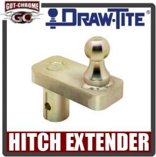 19308 DrawTite Gooseneck Hitch 5 Offset Ball Extension 742512193084 