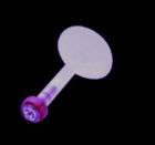 Monroe Maddona Tragus Piercing Purple Titanium AB Gem
