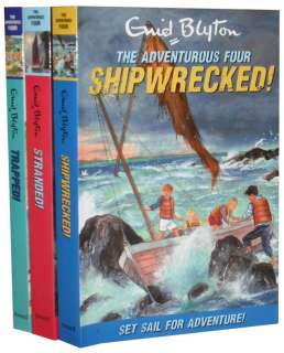 Enid Blyton The Adventurous Four Collection 3 Books Set  