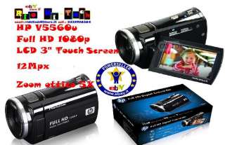 VIDEOCAMERA DIGITALE Full HD HP V5560u 1080p Spedizione ASSICURATA 
