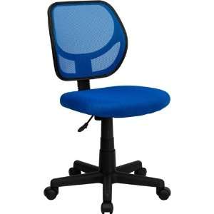  Flash Furniture Blue Mesh Computer Chair: Office Products