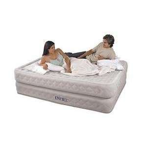 Intex Quilted Velvetaire Supreme Air Flow Queen Airbed  