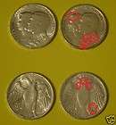 1964 GREECE GRECIA 2 Χ 30 DRACHMA DRACHMAI SILVER COINS