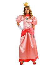 Deluxe Super Mario Princess Peach Womens Costume