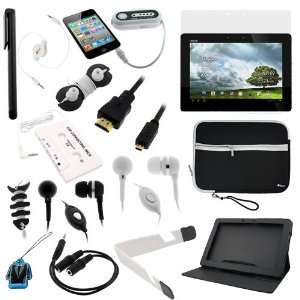  GTMax 15 Items Value Accessories Bundle Kit for Asus TF201 