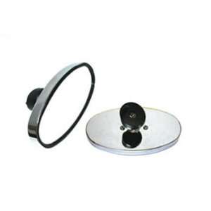    Mounted Ball Milled Oval Mirrors For Harley Davidson Touring Models