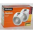 HOLMES Compact Energy Efficient Heater Fan Gray  