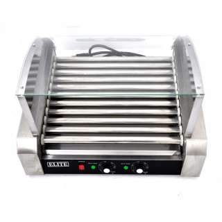 Elite Commercial 30 Hot Dog Roller Grill Cooker Machine  