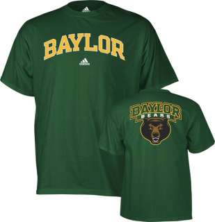 Baylor Bears adidas Dark Green Relentless T Shirt  