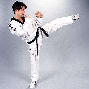  Adidas Tae Kwon Do Grandmaster Uniform w/Stripes Sports 