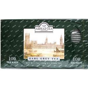 Ahmad Tea London Earl Grey 100 sachets Grocery & Gourmet Food