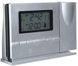     RM318PA Exactset Projection Clock Silver 734811303509  