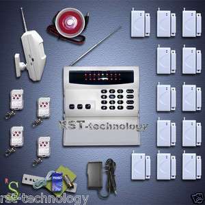 WIRELESS HOME SECURITY SYSTEM HOUSE ALARM w AUTO DIALER Economical1 