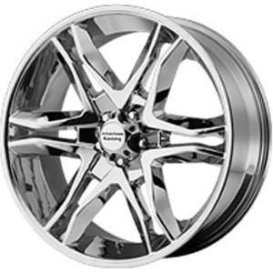 American Racing Mainline 16x8 Chrome Wheel / Rim 5x5 with a 0mm Offset 