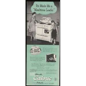  1948 Caloric Automatic Gas Range Print Ad (9381)