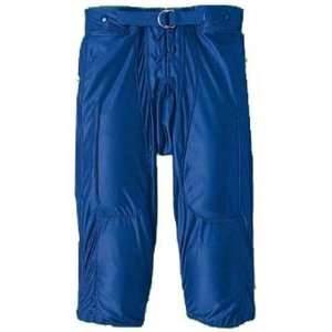 Alleson Athletic Youth High Luster Football Pants   X SMALL NAVY BLUE 