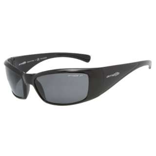 Arnette Rage XL Sunglasses Gloss Black Grey Polarized  