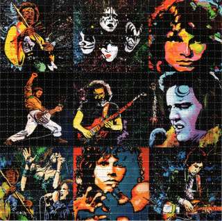 ROCK LEGENDS   BLOTTER ART perforated psychedelic  