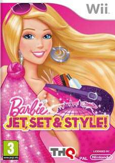 item description barbie jet set style wii all video games are pal 