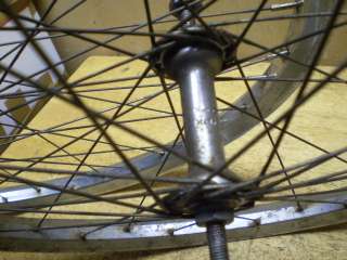 Vintage Prewar Drop Center Bicycle Wheel Set Morrow Roadmaster Elgin 