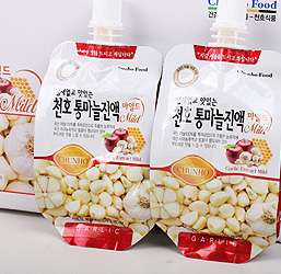 New Fresh Pure Garlic Bulb Extract Juice 60 Packs [Chunho Food]  