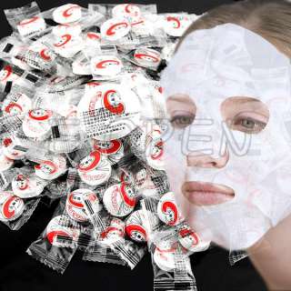 100Pcs Skin Care DIY Face Facial Compressed Mask Paper  