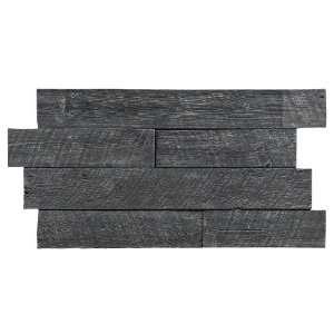   Siding Panel, Rustic Barn Wood, Gray   Interlocking