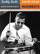 Buddy Rich Snare Drum Rudiments Lessons Drums Book NEW  